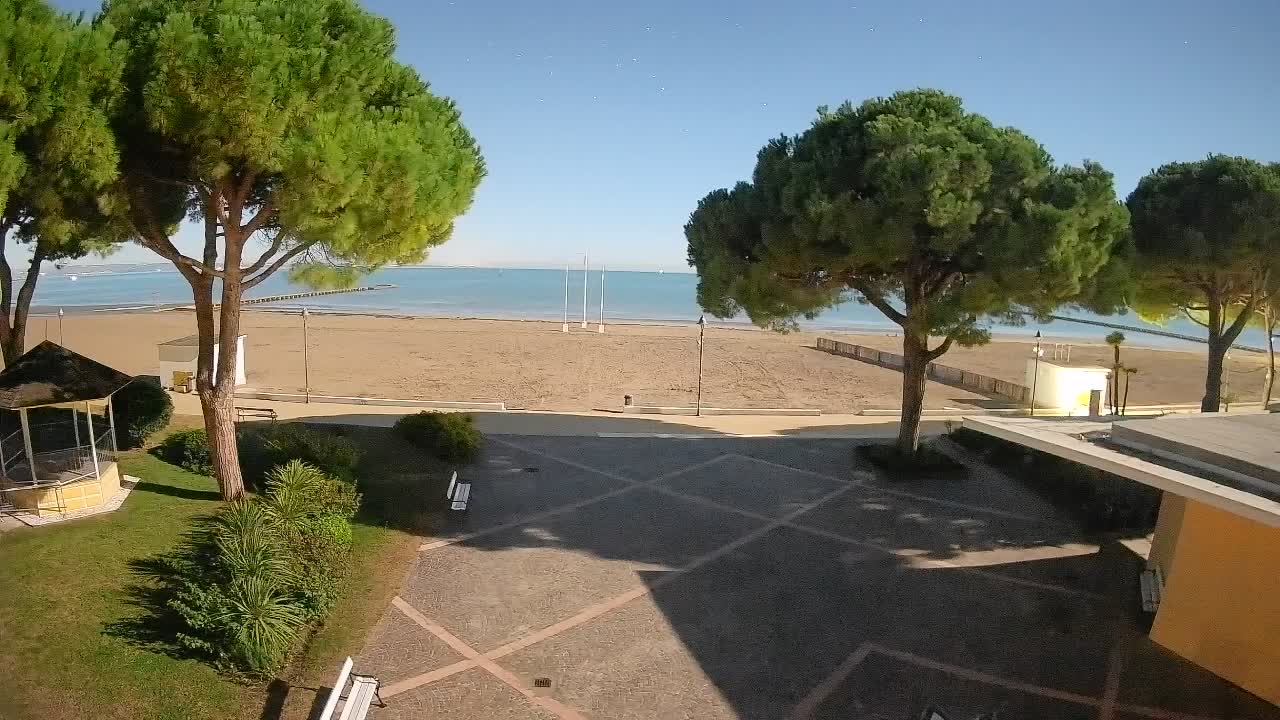 Spletna kamera Gradež (Grado) – Vhod na plažo