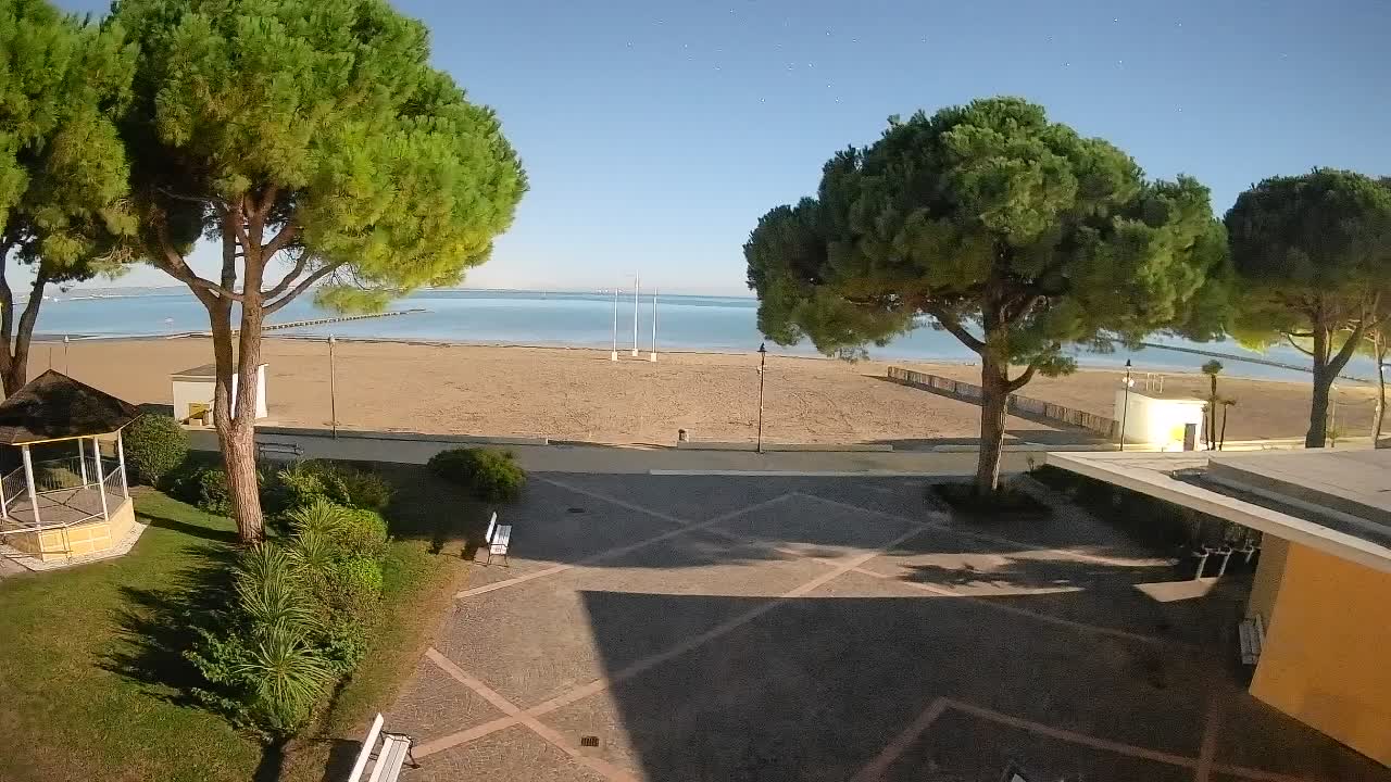 Web kamera Grado – Ulaz na plažu (Lido di Grado)