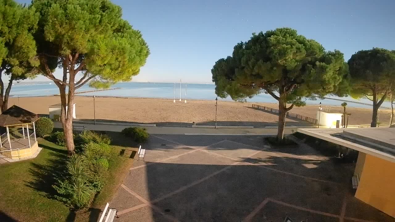 Webcam de Grado – Entrada de la playa (Lido di Grado)