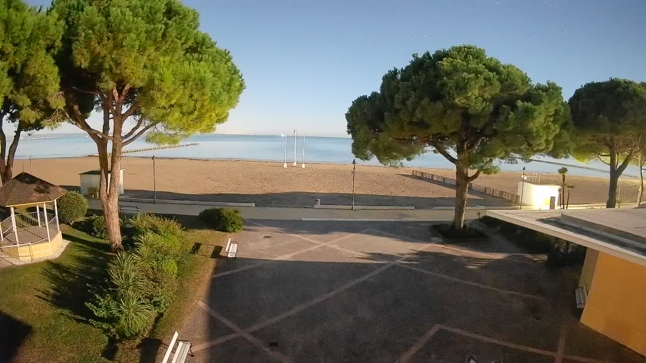 Webcam Grado – Entrée de la plage (Lido di Grado)