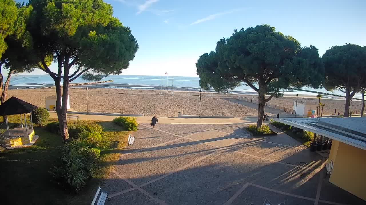 Webcam Grado – Entrée de la plage (Lido di Grado)