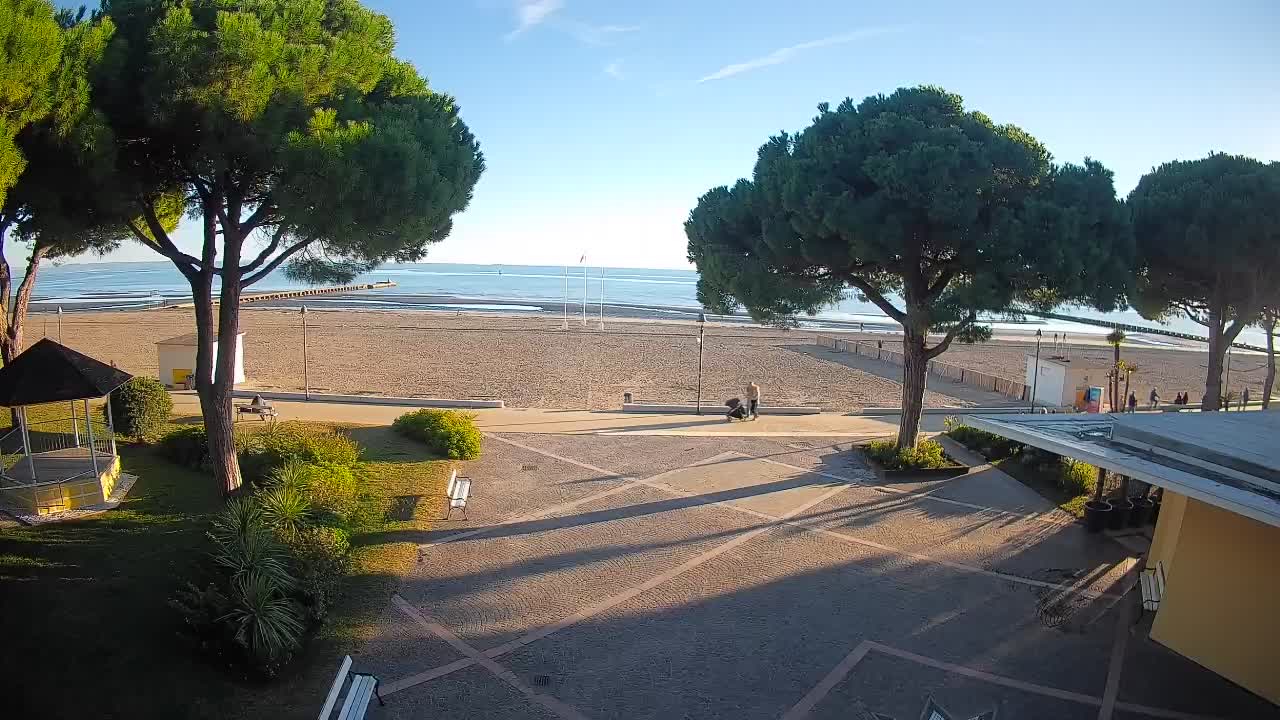 Spletna kamera Gradež (Grado) – Vhod na plažo