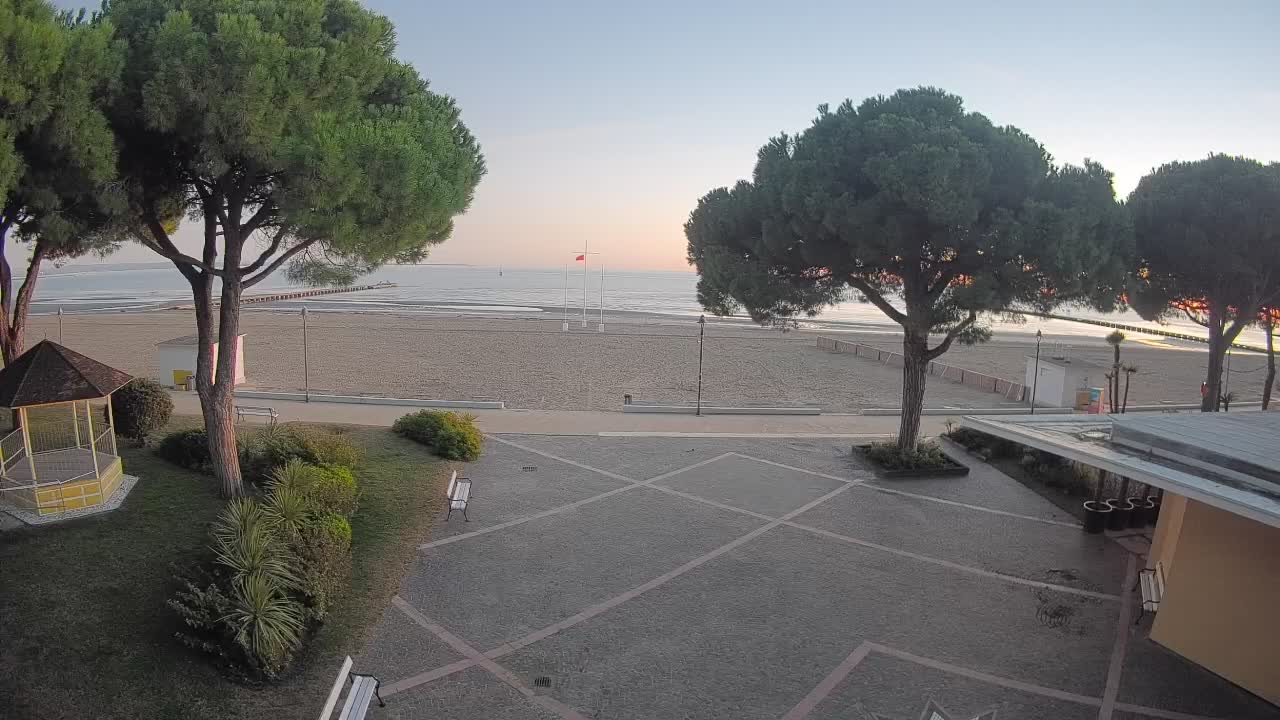 Webcam de Grado – Entrada de la playa (Lido di Grado)