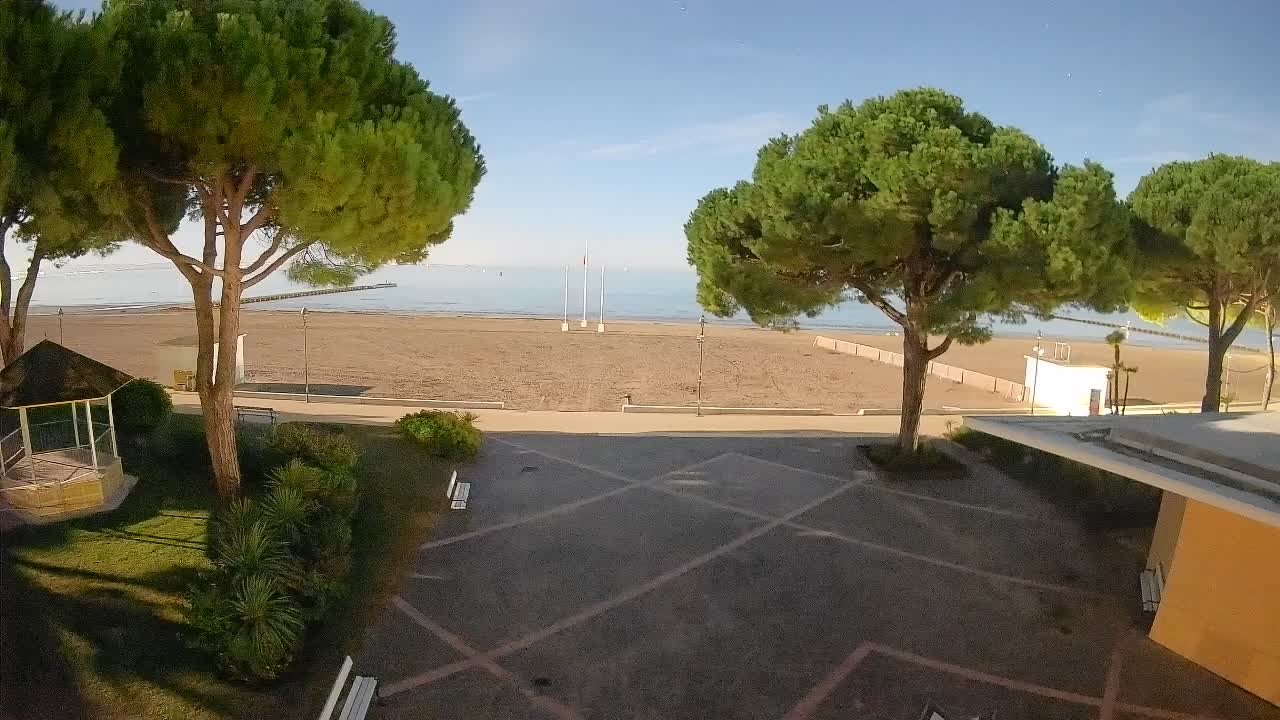 Webcam de Grado – Entrada de la playa (Lido di Grado)