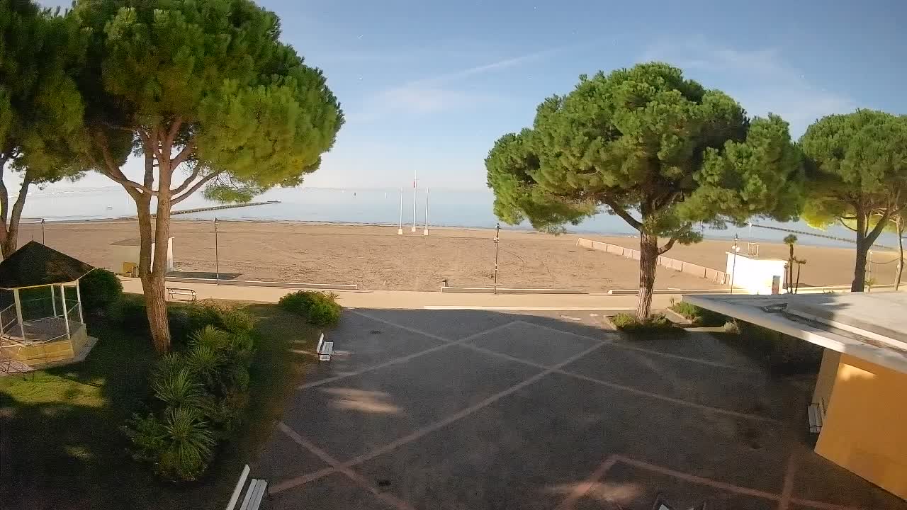 Spletna kamera Gradež (Grado) – Vhod na plažo