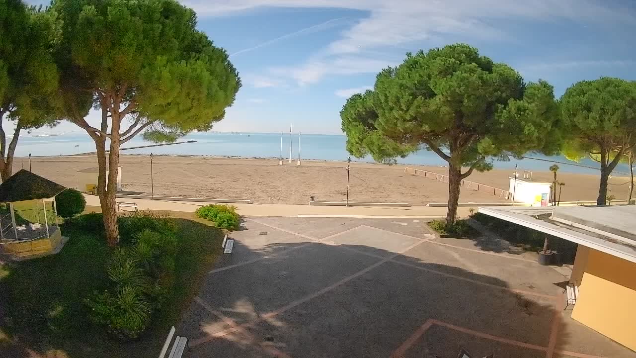 Spletna kamera Gradež (Grado) – Vhod na plažo