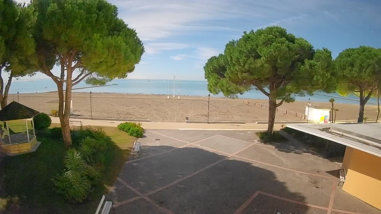 Spletna kamera Gradež (Grado) – Vhod na plažo