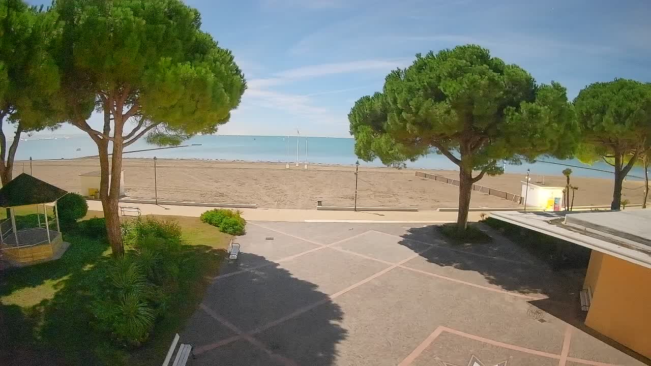 Spletna kamera Gradež (Grado) – Vhod na plažo