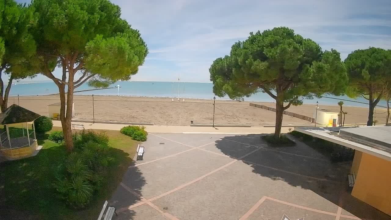 Spletna kamera Gradež (Grado) – Vhod na plažo