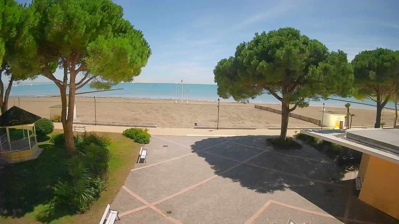 Webcam Grado – Entrée de la plage (Lido di Grado)