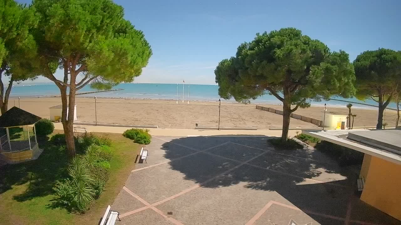 Webcam de Grado – Entrada de la playa (Lido di Grado)