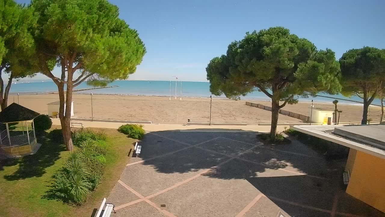 Spletna kamera Gradež (Grado) – Vhod na plažo