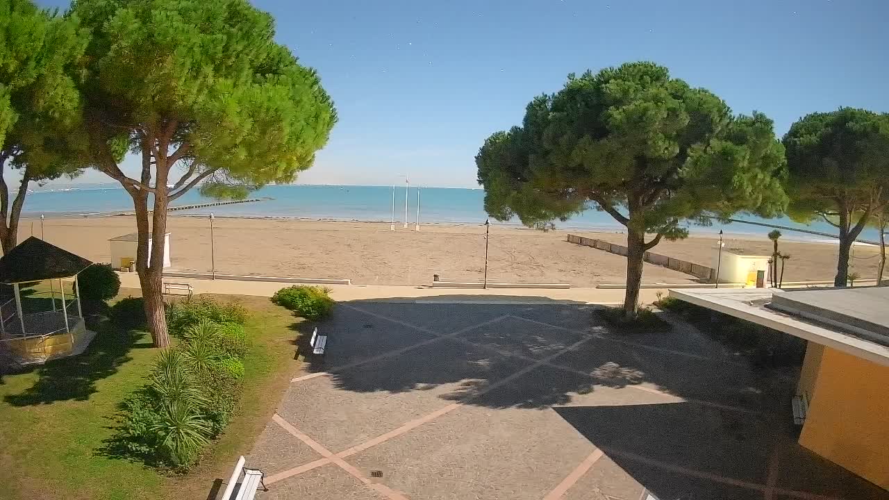 Webcam de Grado – Entrada de la playa (Lido di Grado)