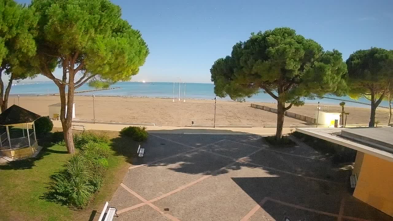Webcam de Grado – Entrada de la playa (Lido di Grado)