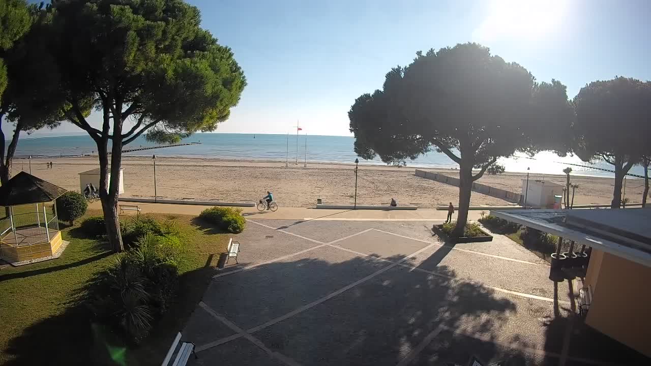 Webcam de Grado – Entrada de la playa (Lido di Grado)