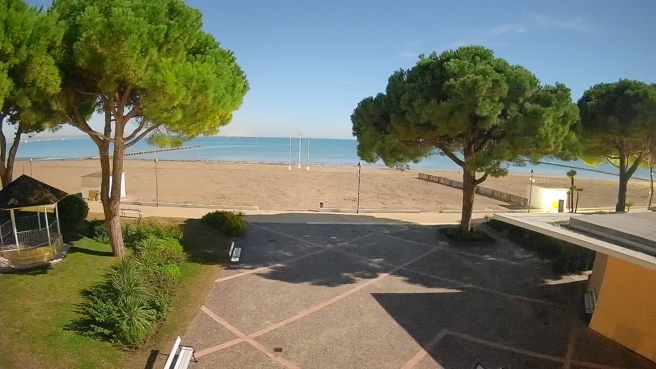Webcam Grado – Entrée de la plage (Lido di Grado)