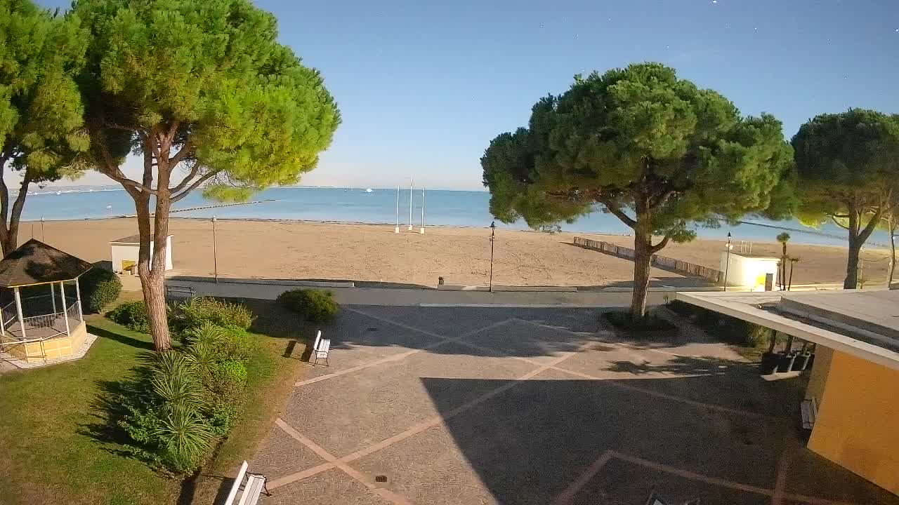 Webcam Grado – Entrée de la plage (Lido di Grado)
