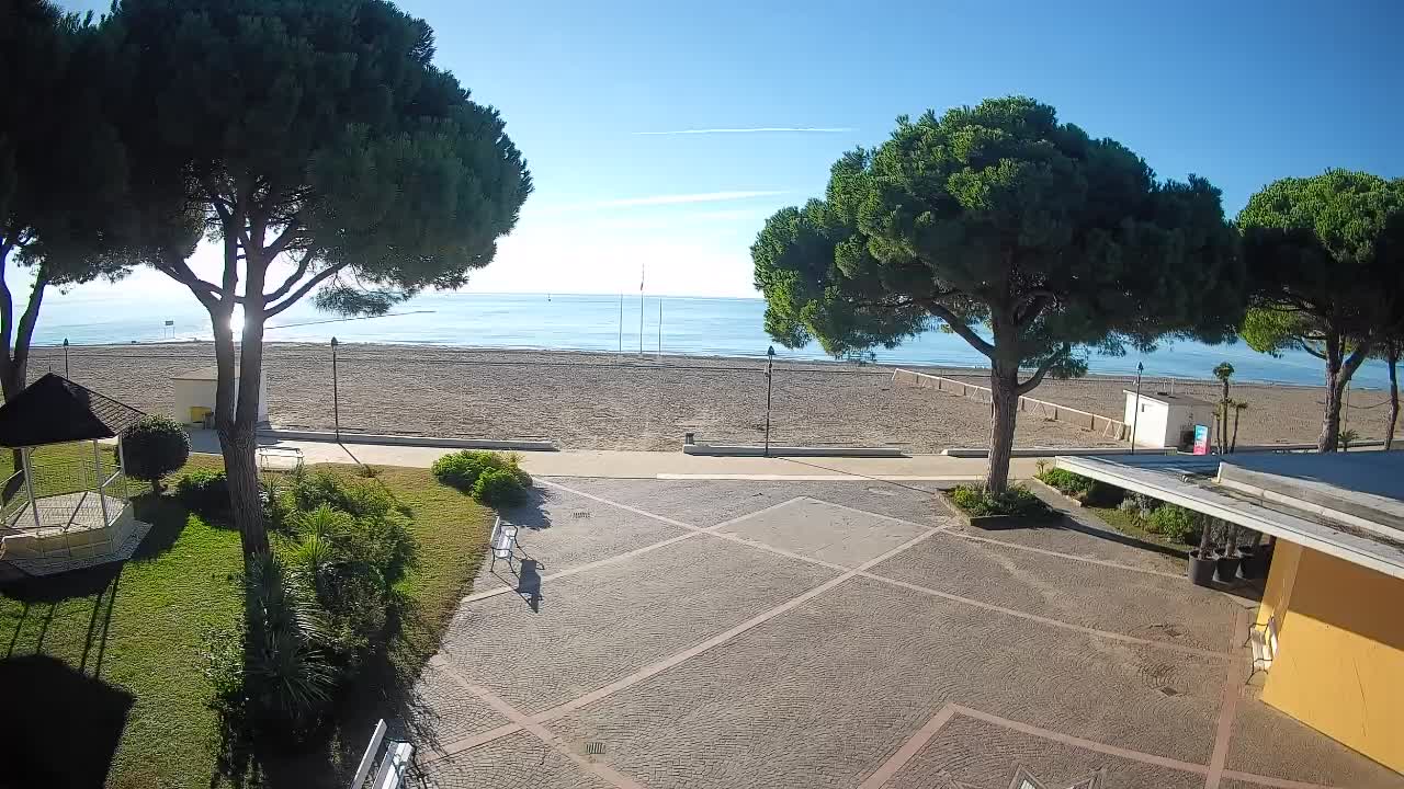 Spletna kamera Gradež (Grado) – Vhod na plažo