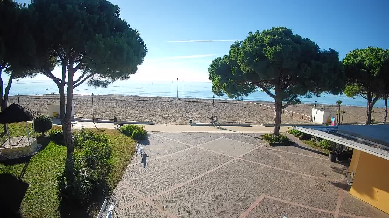 Webcam de Grado – Entrada de la playa (Lido di Grado)
