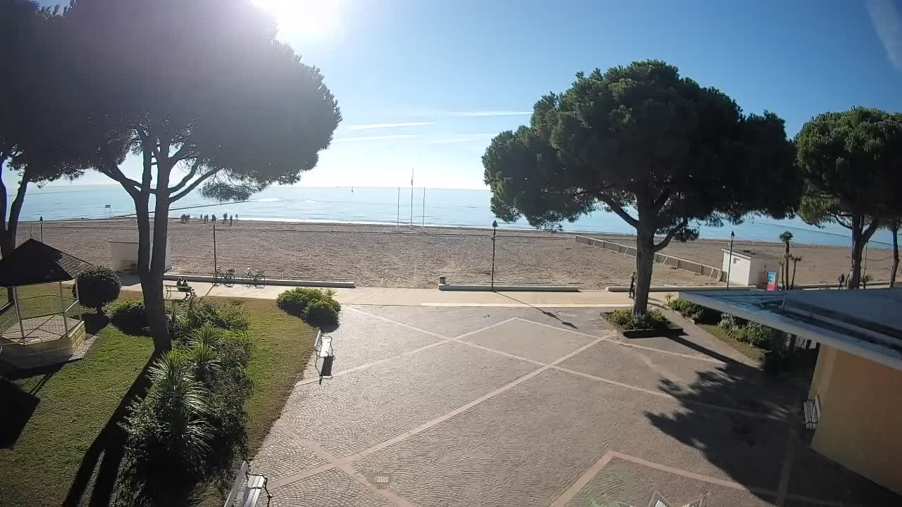 Spletna kamera Gradež (Grado) – Vhod na plažo