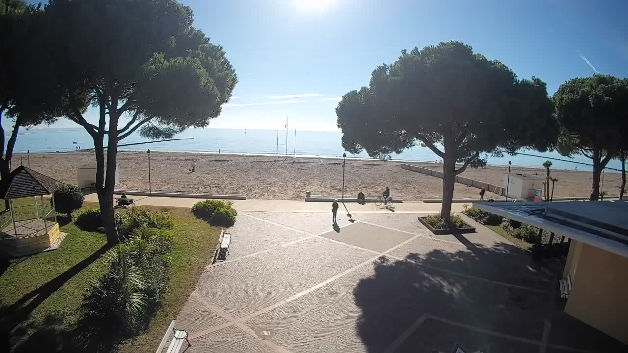 Webcam de Grado – Entrada de la playa (Lido di Grado)