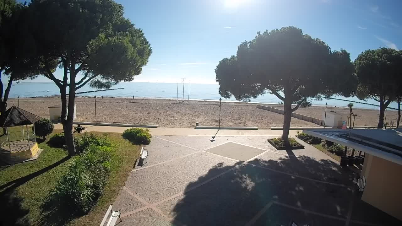 Spletna kamera Gradež (Grado) – Vhod na plažo