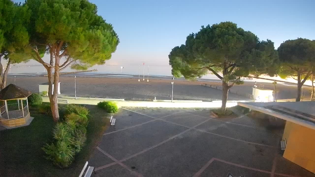 Webcam Grado – Entrée de la plage (Lido di Grado)
