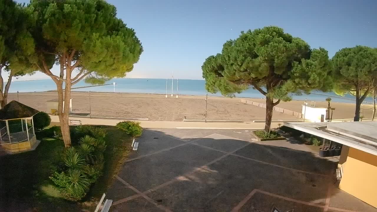 Spletna kamera Gradež (Grado) – Vhod na plažo