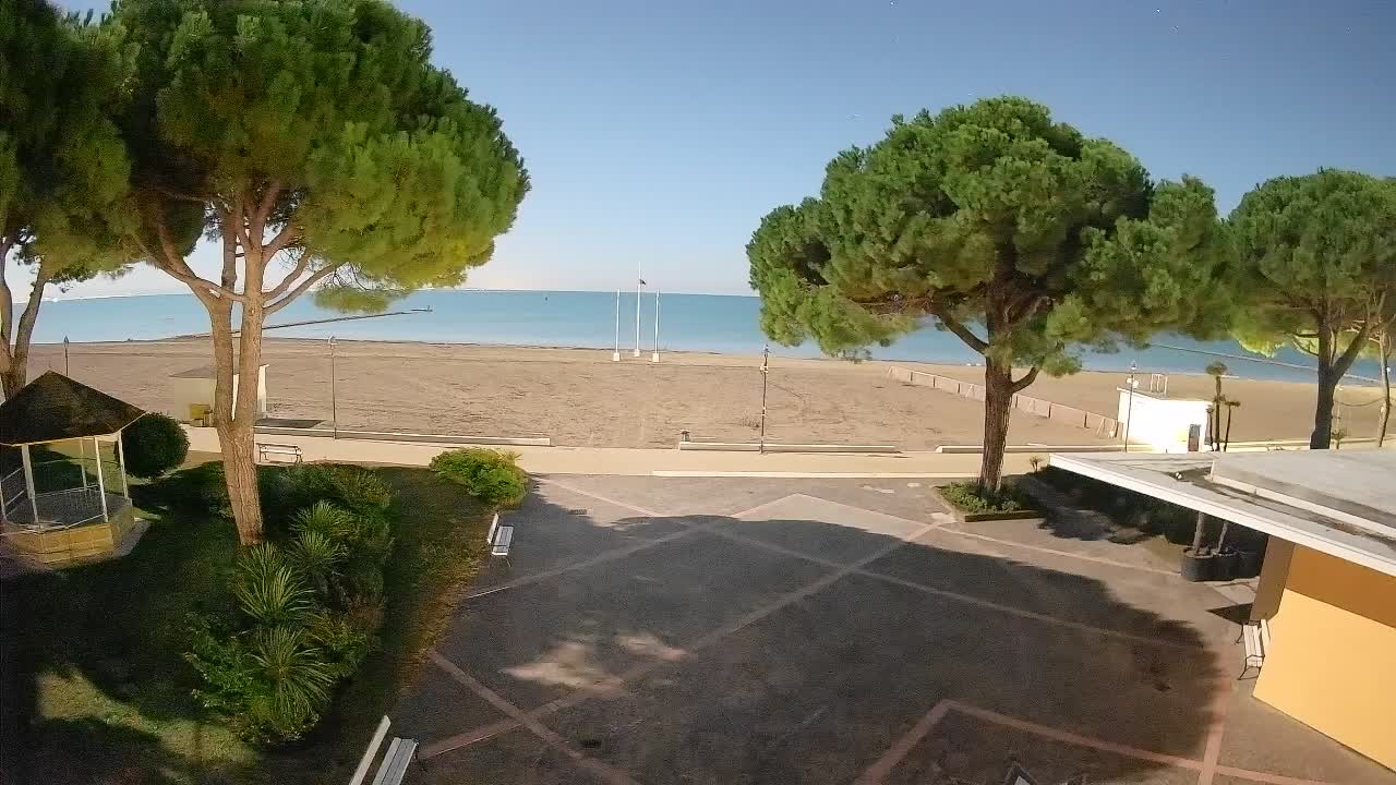 Spletna kamera Gradež (Grado) – Vhod na plažo