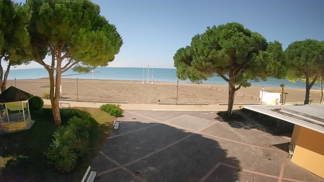 Spletna kamera Gradež (Grado) – Vhod na plažo