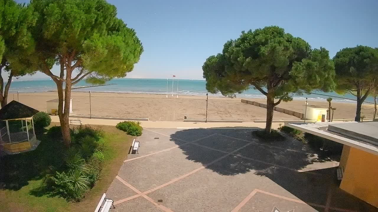 Webcam Grado – Entrée de la plage (Lido di Grado)
