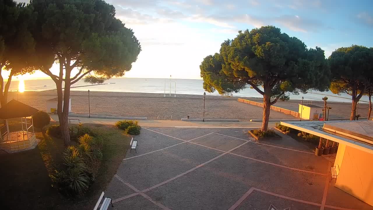 Webcam de Grado – Entrada de la playa (Lido di Grado)