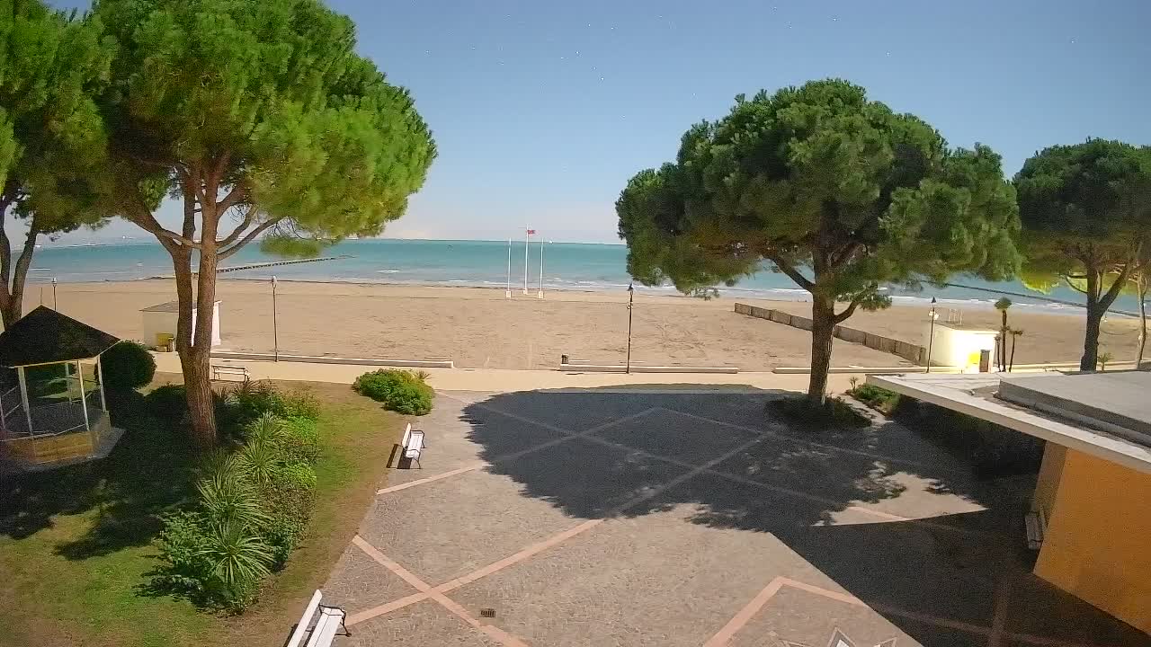 Spletna kamera Gradež (Grado) – Vhod na plažo