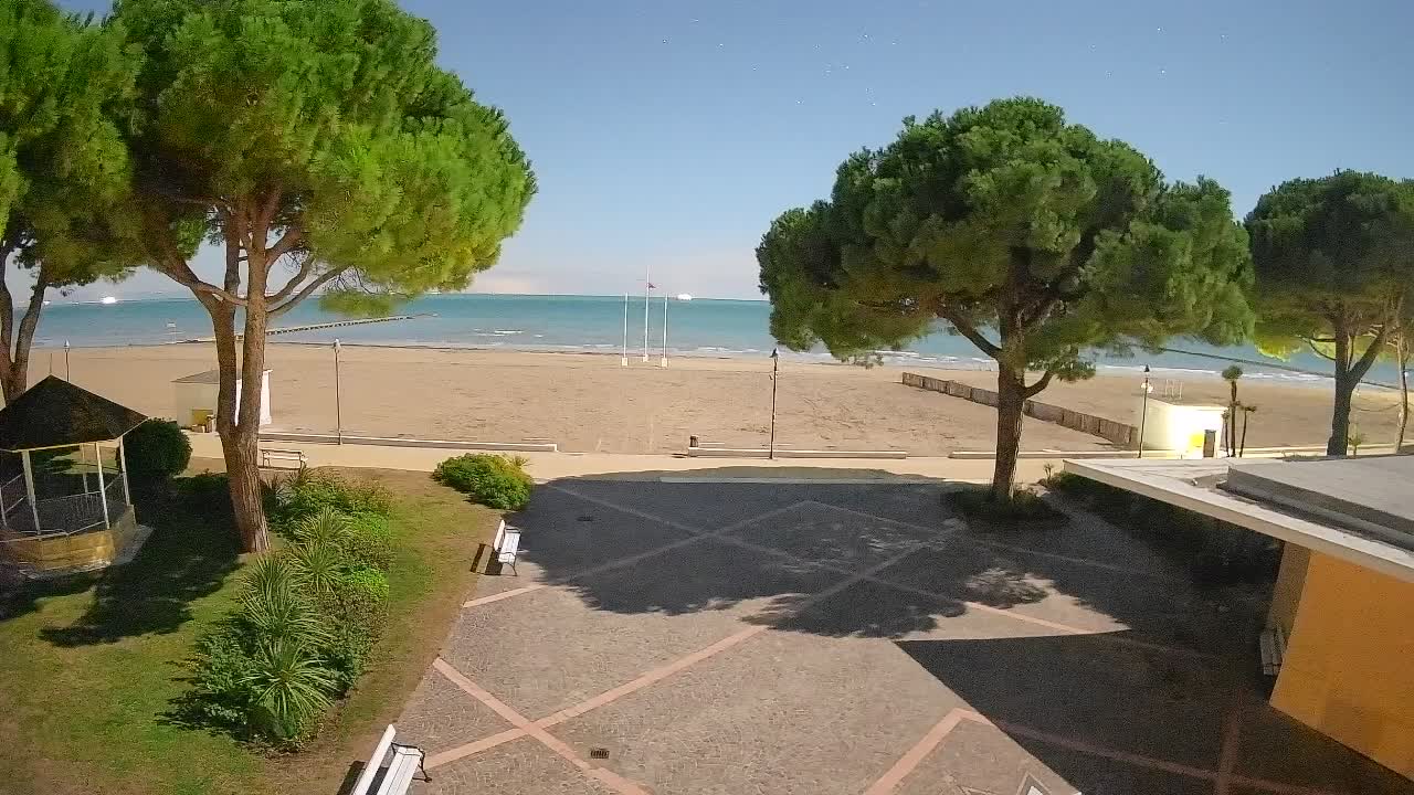 Webcam de Grado – Entrada de la playa (Lido di Grado)