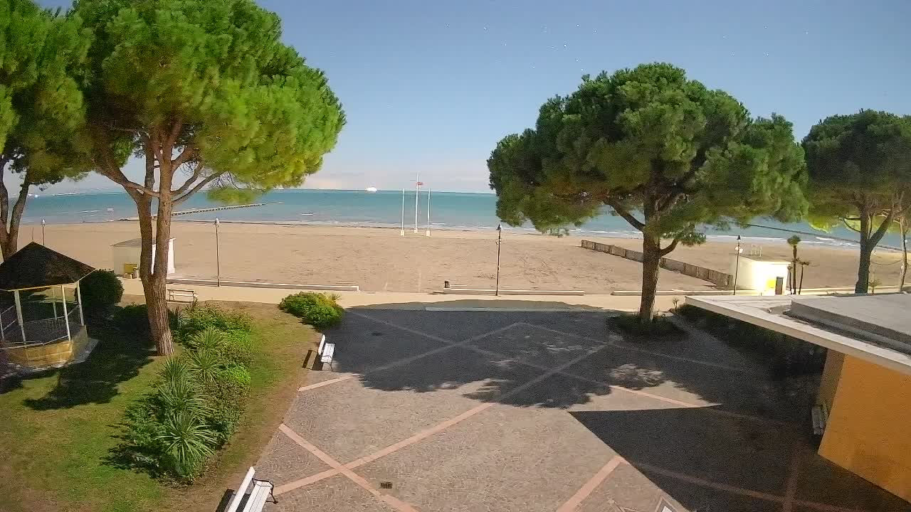 Spletna kamera Gradež (Grado) – Vhod na plažo