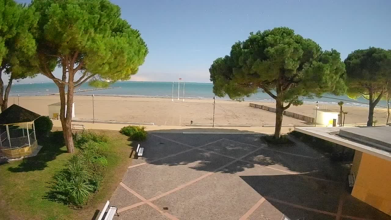 Spletna kamera Gradež (Grado) – Vhod na plažo