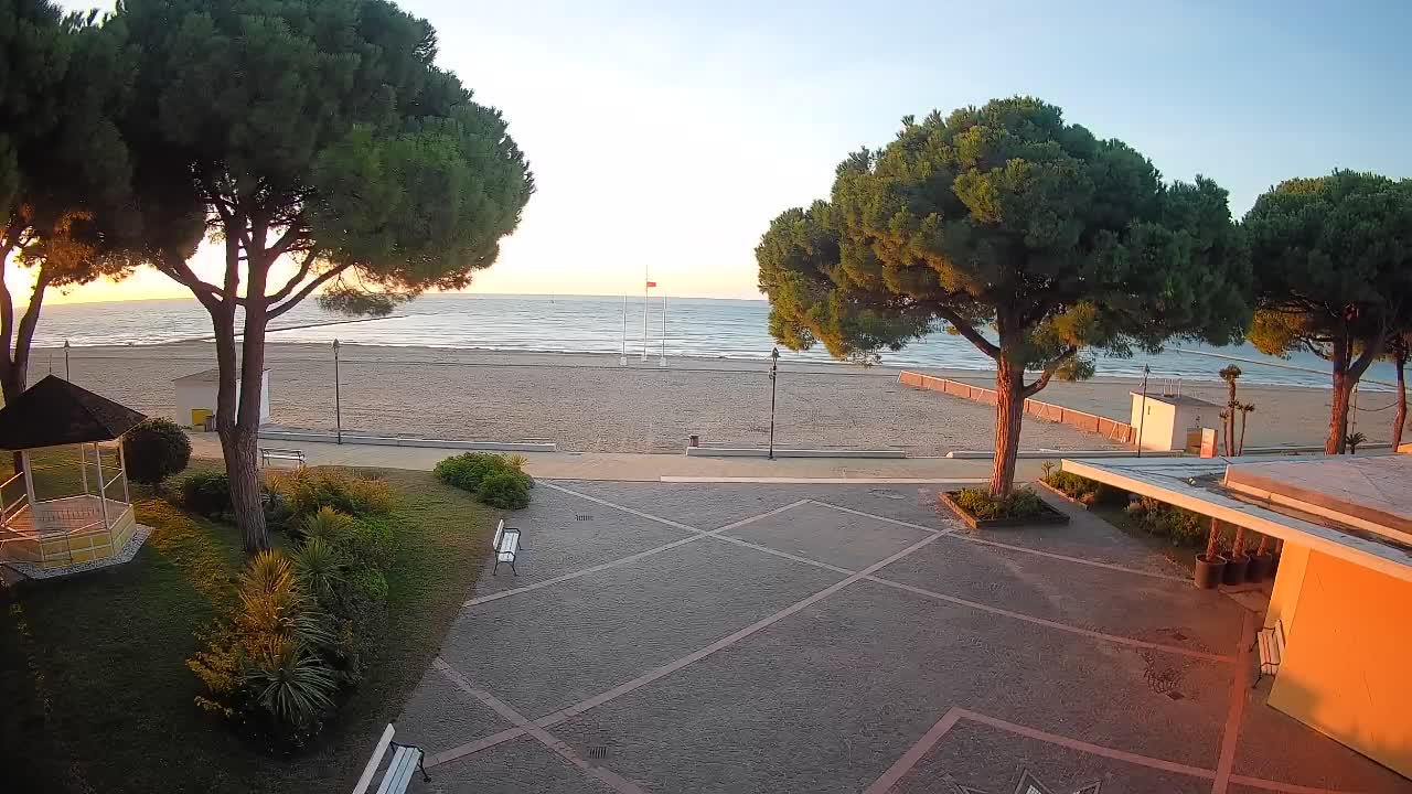 Webcam de Grado – Entrada de la playa (Lido di Grado)