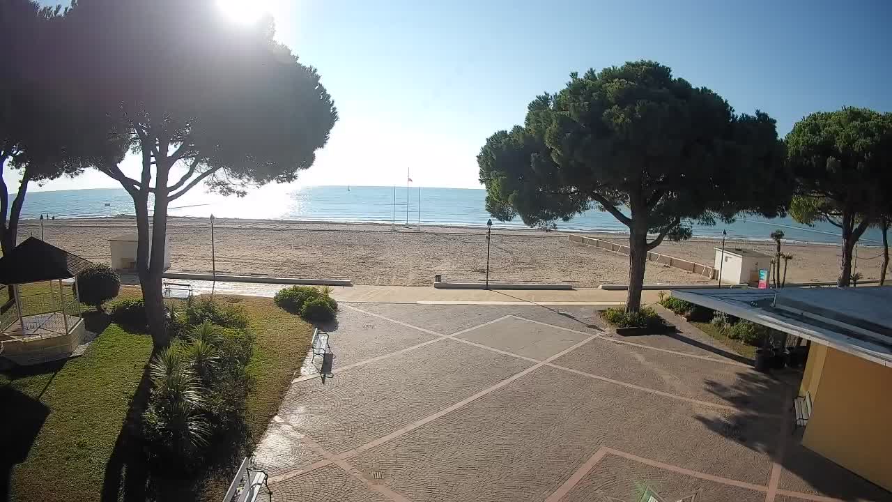 Webcam de Grado – Entrada de la playa (Lido di Grado)