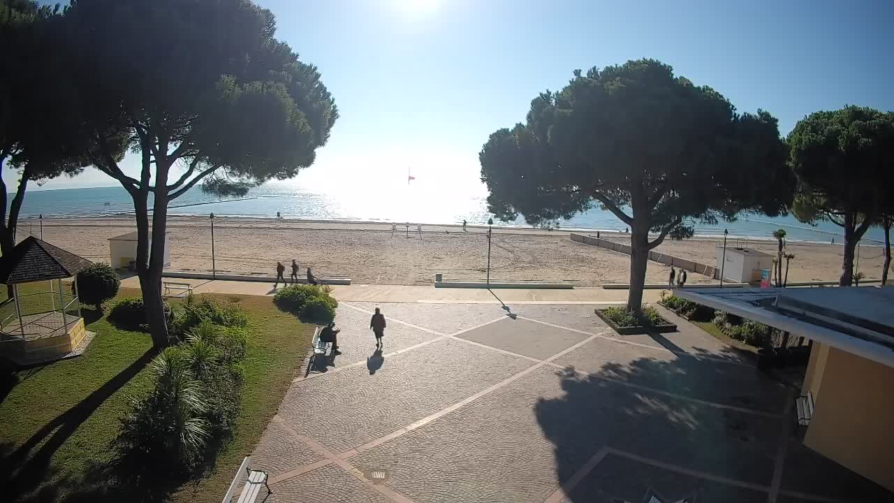 Webcam de Grado – Entrada de la playa (Lido di Grado)