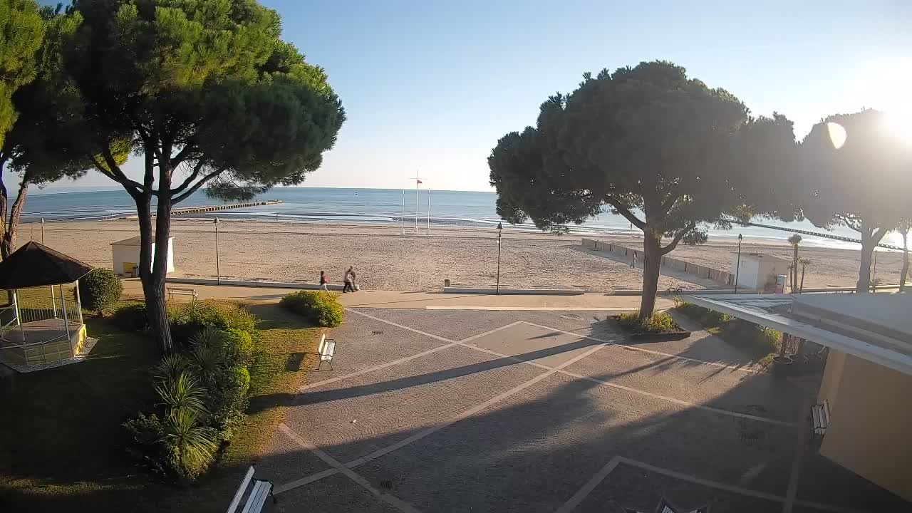 Webcam de Grado – Entrada de la playa (Lido di Grado)