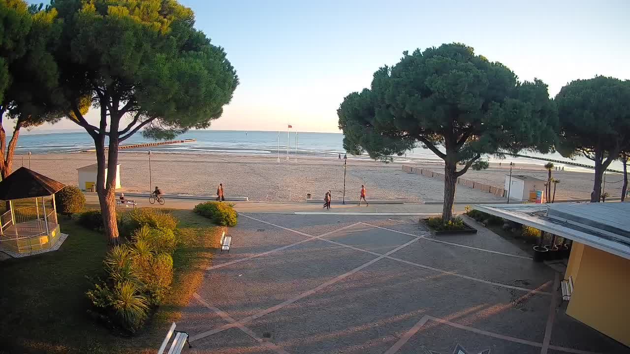 Webcam Grado – Entrée de la plage (Lido di Grado)