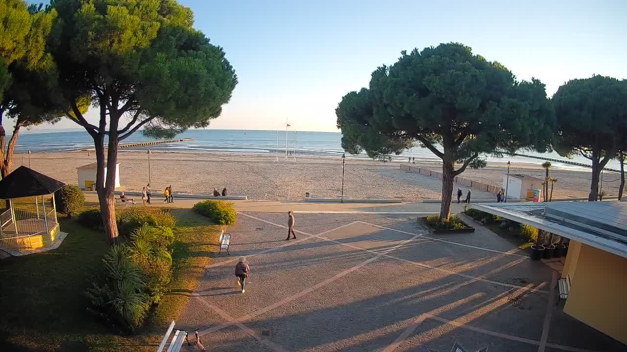 Webcam Grado – Entrée de la plage (Lido di Grado)