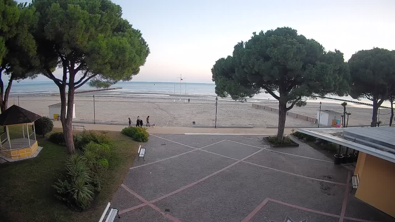 Webcam Grado – Entrée de la plage (Lido di Grado)