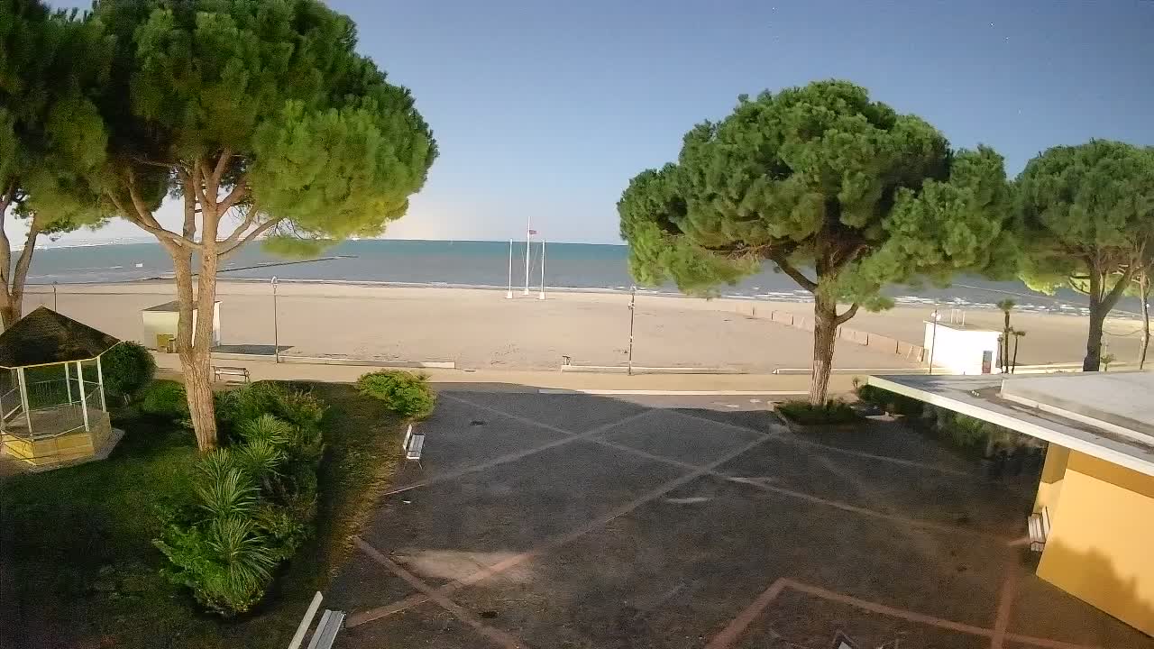 Spletna kamera Gradež (Grado) – Vhod na plažo