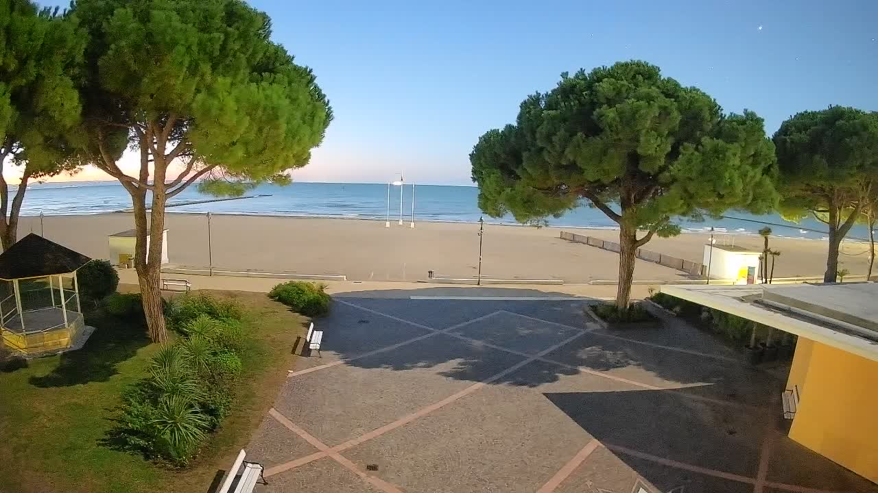 Spletna kamera Gradež (Grado) – Vhod na plažo