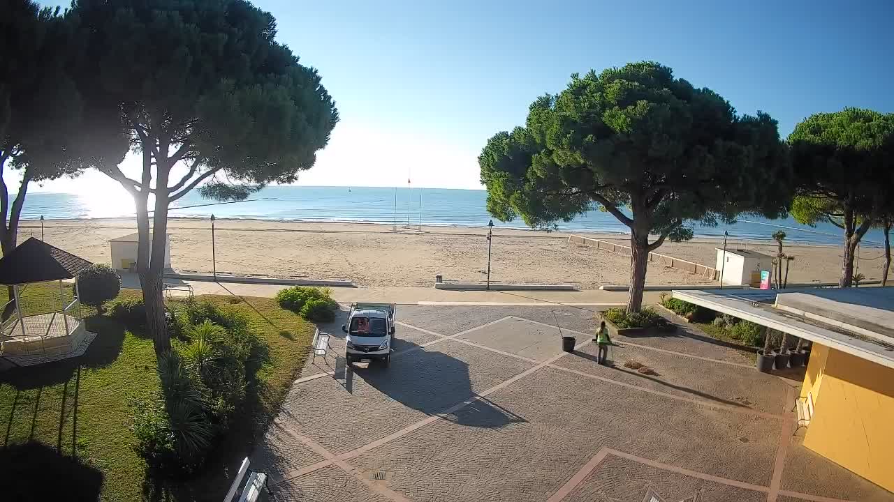 Web kamera Grado – Ulaz na plažu (Lido di Grado)