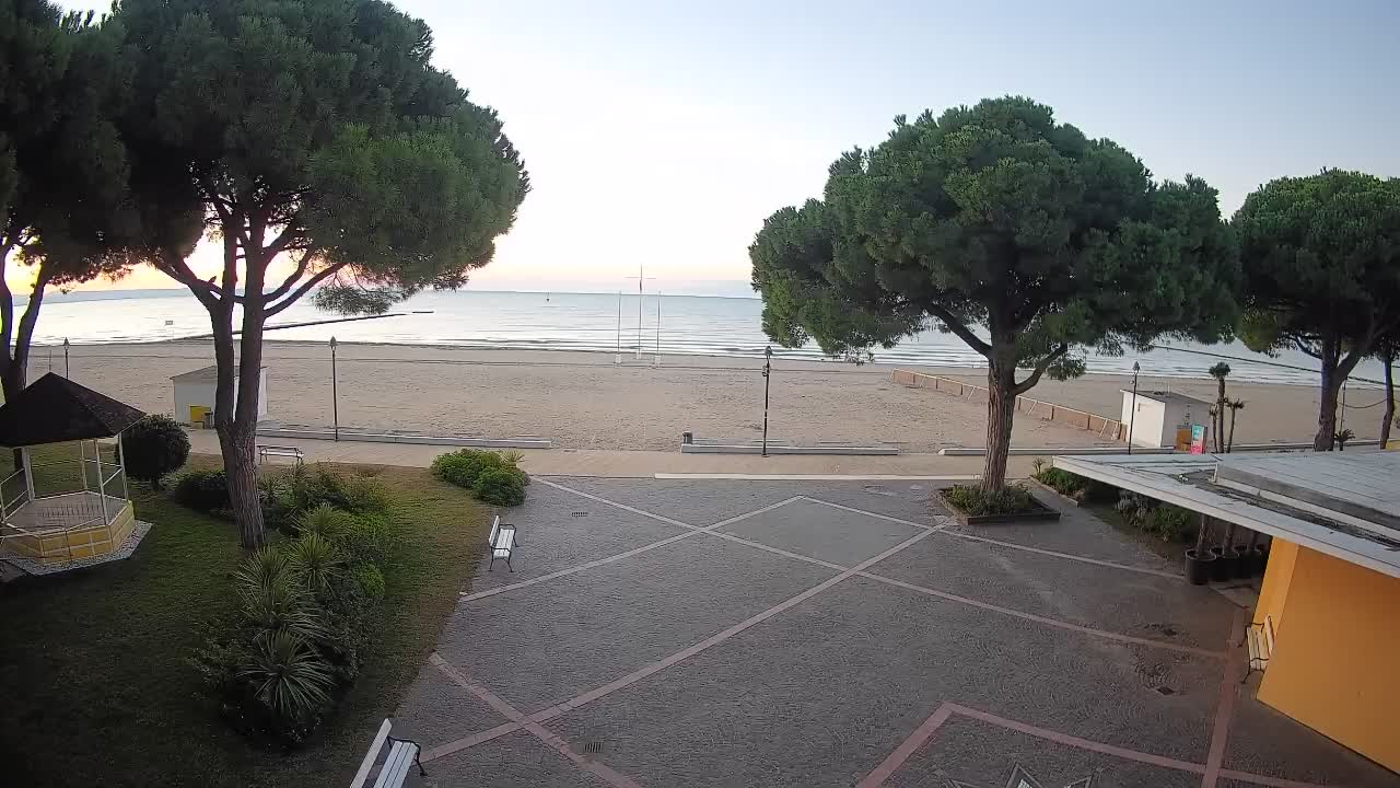 Webcam Grado – Entrée de la plage (Lido di Grado)