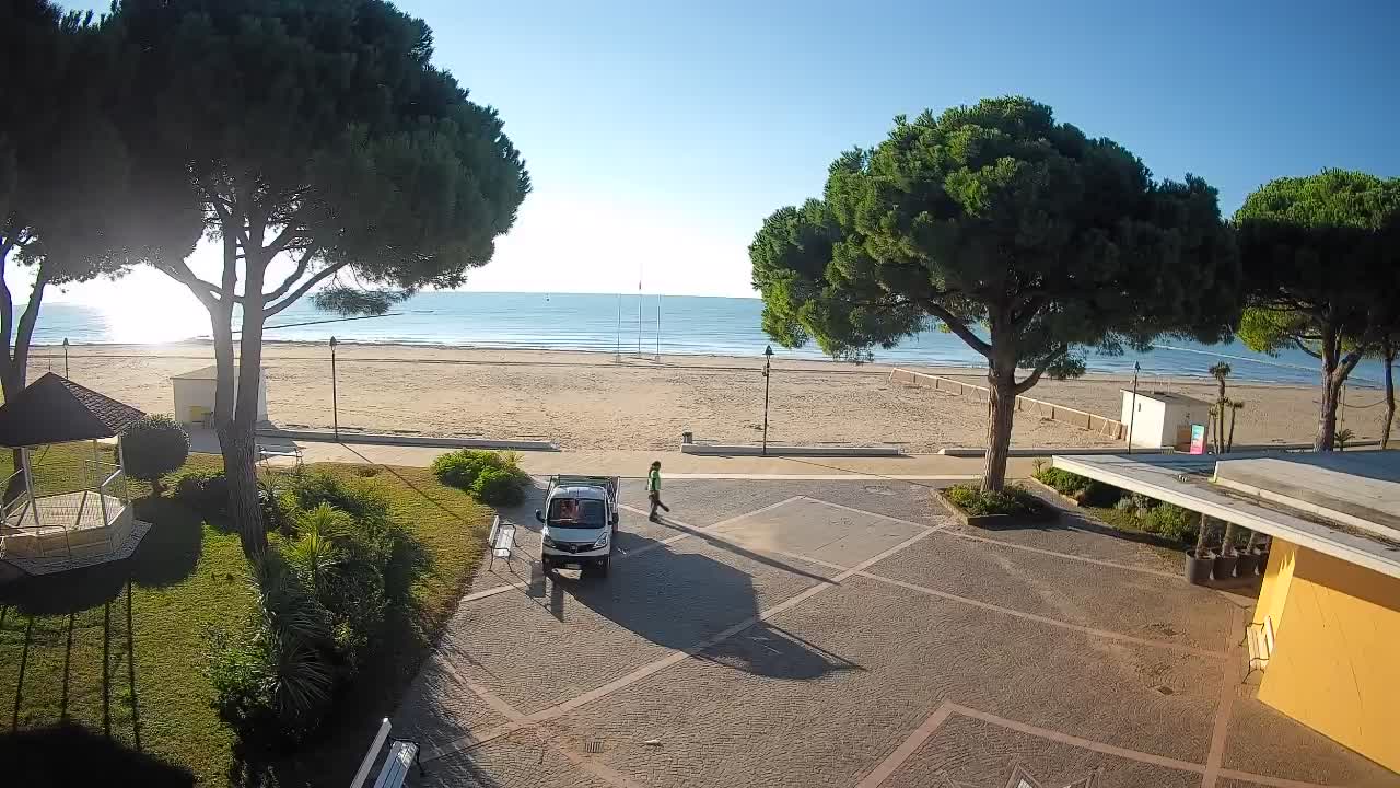 Webcam de Grado – Entrada de la playa (Lido di Grado)