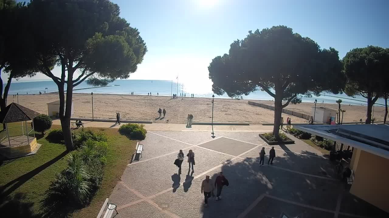 Webcam de Grado – Entrada de la playa (Lido di Grado)