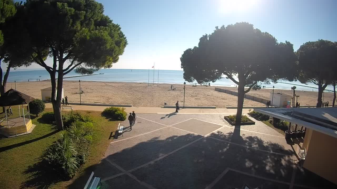 Webcam de Grado – Entrada de la playa (Lido di Grado)